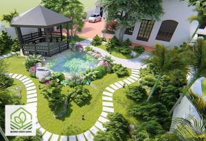 chi phi thi cong san vuon tren m2 1