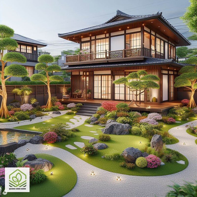 Sân vườn phong cách Nhật Bản - Cây ôn đới: đừng cố Sân vườn phong cách Nhật Bản - Cây ôn đới: đừng cố