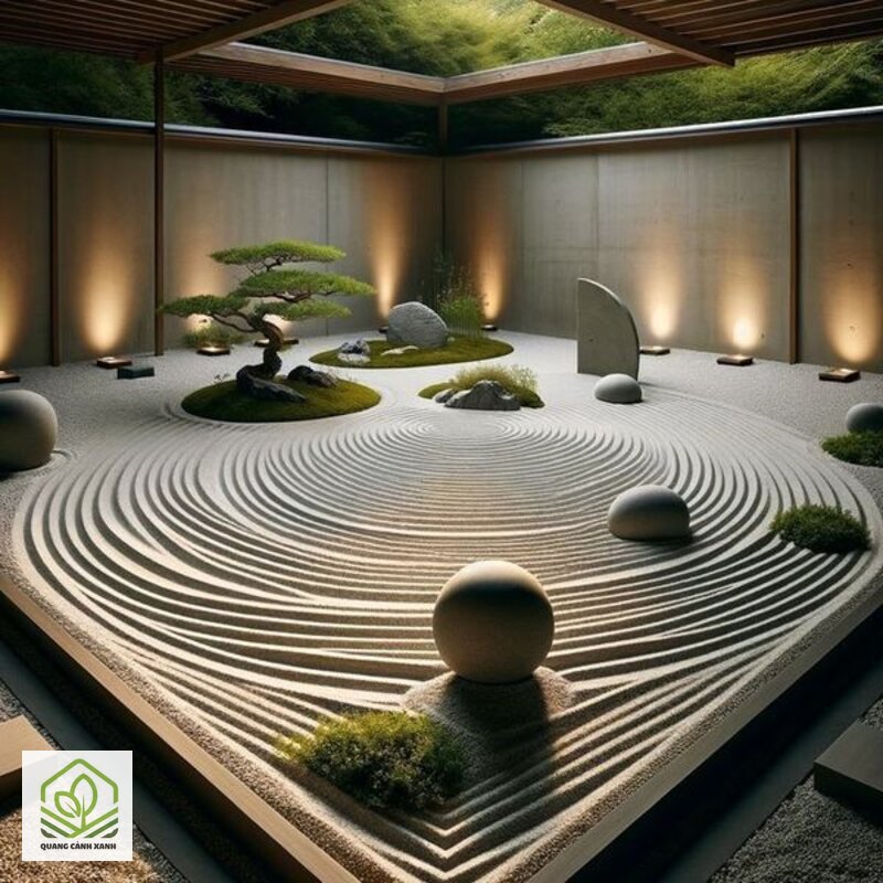 Sân vườn phong cách Zen - Vật liệu và cách bố trí một sân vườn phong cách Zen Sân vườn phong cách Zen - Vật liệu và cách bố trí một sân vườn phong cách Zen