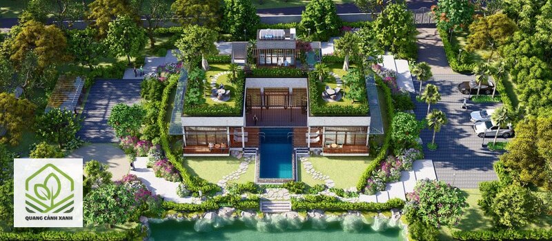Thiết kế cảnh quan resort - Phải đẹp quanh năm, không có mùa trơ trụi