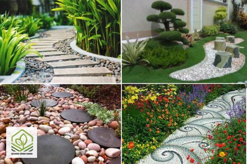 Thiết kế lối đi sân vườn - Vật liệu sân vườn và những đánh đổi đi kèm