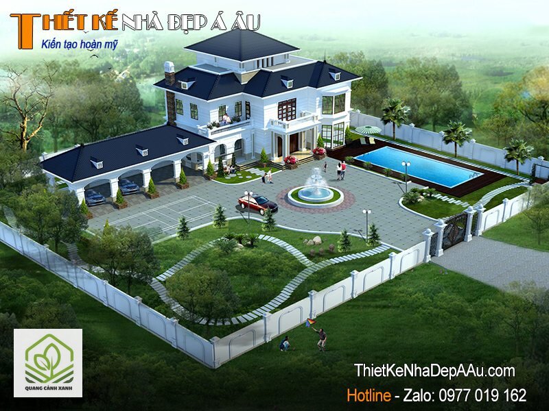 Thiết kế sân vườn biệt thự vườn - Từng vùng làm gì Thiết kế sân vườn biệt thự vườn - Từng vùng làm gì