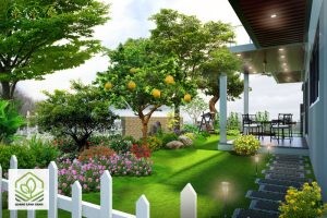 thiet ke san vuon vung tau 1