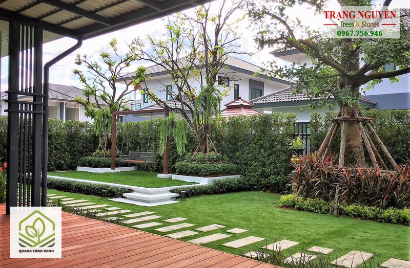 Thiết kế sân vườn Vũng Tàu - Gió biển thổi liên tục, không phải từng cơn
