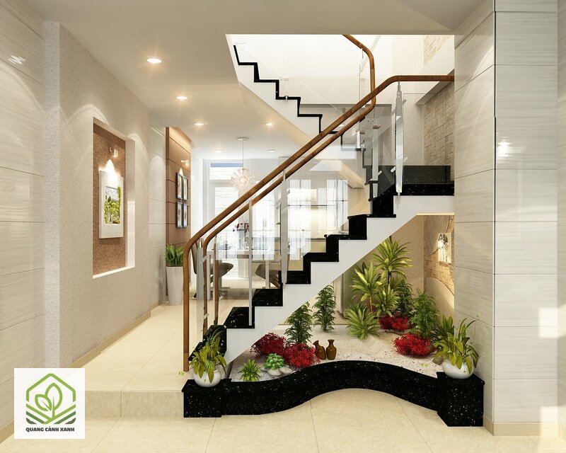 Thiết kế tiểu cảnh dưới cầu thang - Ánh sáng: giới hạn đầu tiên và khó gỡ nhất Thiết kế tiểu cảnh dưới cầu thang - Ánh sáng: giới hạn đầu tiên và khó gỡ nhất