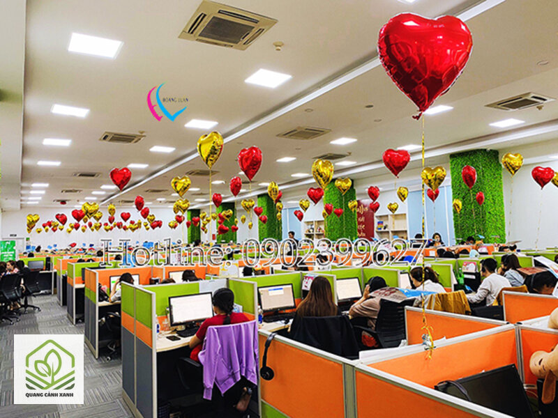 Trang trí văn phòng ngày 20/10 - Ba mức ngân sách và làm được gì Trang trí văn phòng ngày 20/10 - Ba mức ngân sách và làm được gì