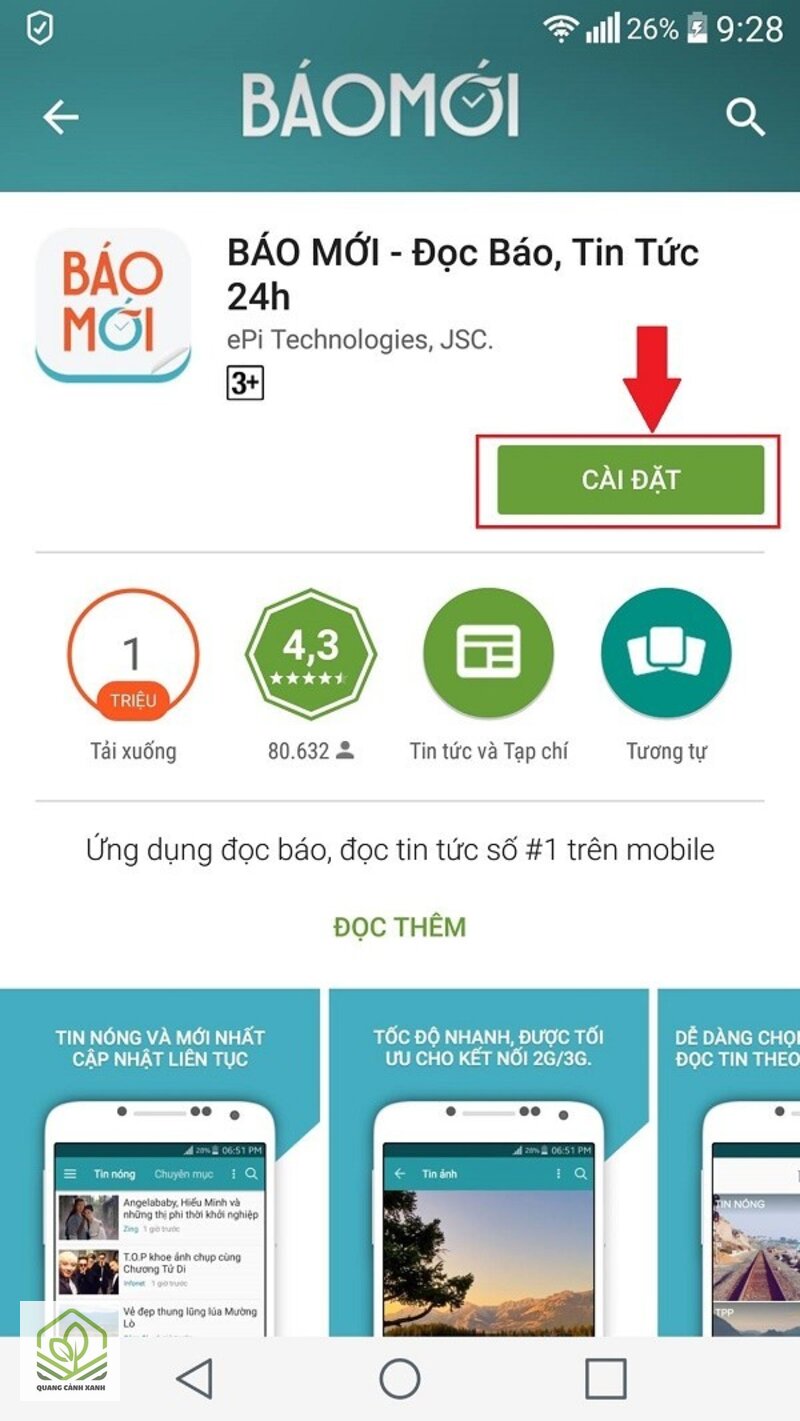 Baomoi - Đặt giờ và giới hạn thời gian