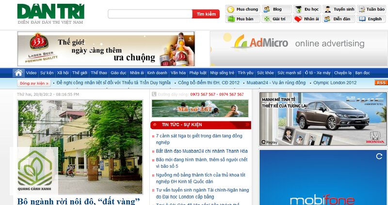 Dantri - Biến việc đọc thành cuộc trò chuyện