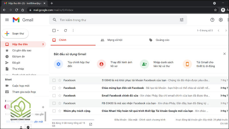 Gmail - Lưu trữ khác với xóa Gmail - Lưu trữ khác với xóa
