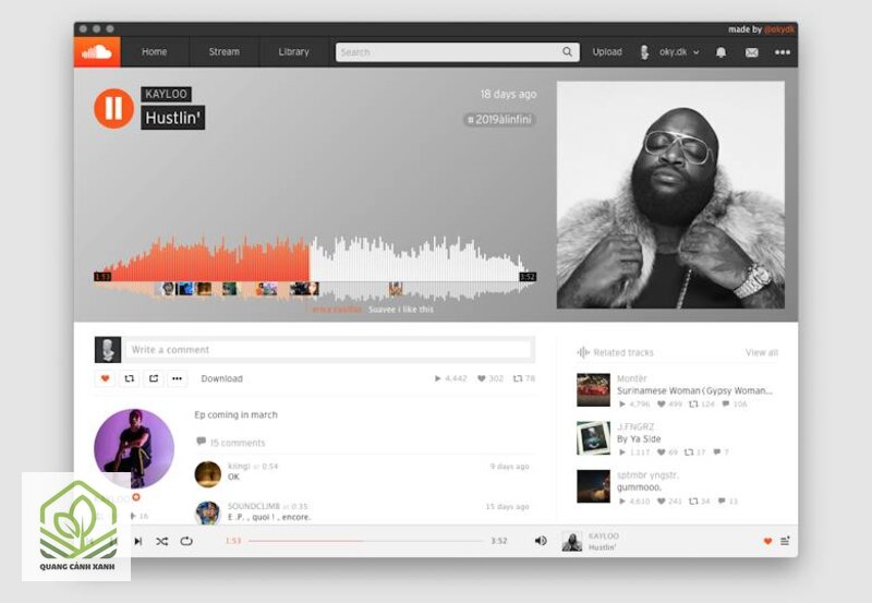 Soundcloud - Đa dạng nội dung