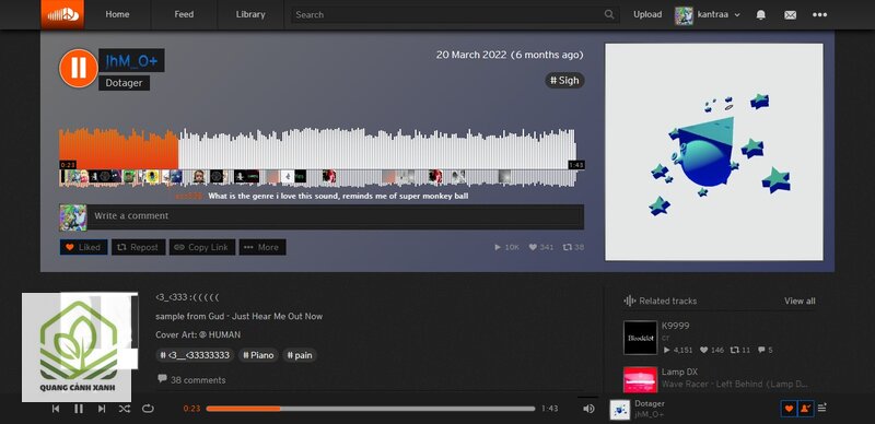 Soundcloud - Nghe khi di chuyển